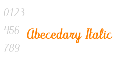 Abecedary Italic