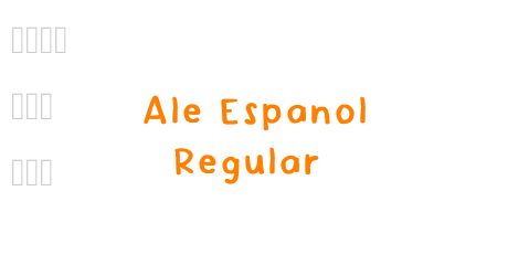 Ale Espanol Regular