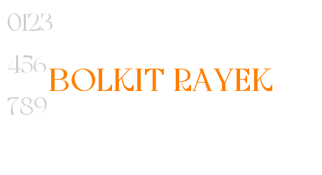 Bolkit Rayek