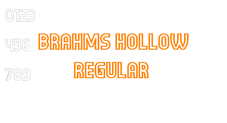 Brahms Hollow Regular