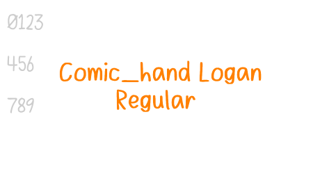 Comic_hand Logan Regular