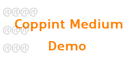 Coppint Medium Demo