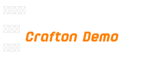 Crafton Demo