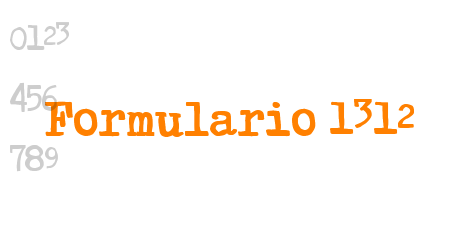 Formulario 1312