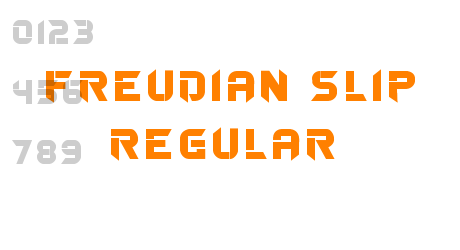 Freudian Slip Regular