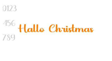 Hallo Christmas