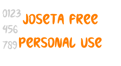 Joseta Free Personal Use