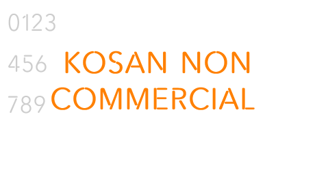 Kosan Non Commercial
