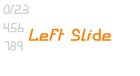 Left Slide