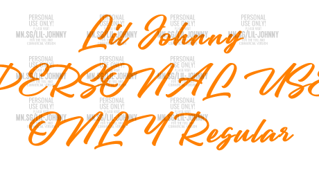 Lil Johnny PERSONAL USE ONLY Regular
