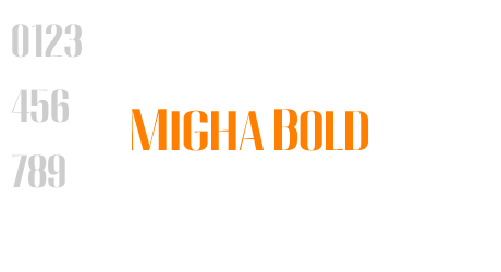 Migha Bold