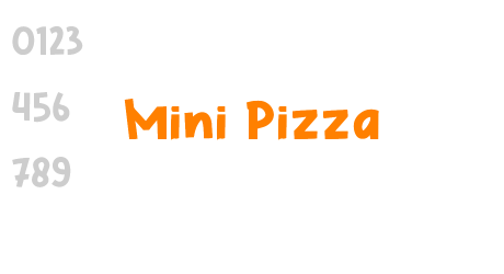 Mini Pizza