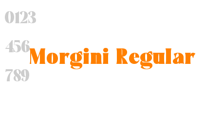 Morgini Regular