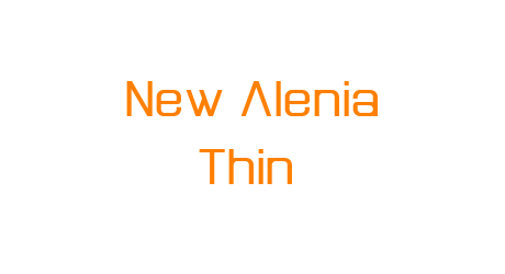 New Alenia Thin