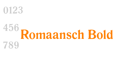 Romaansch Bold