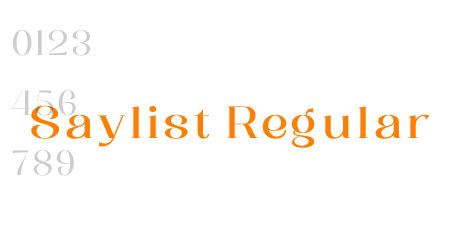 Saylist Regular
