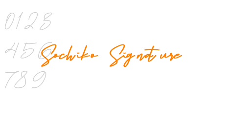 Sochiko Signature