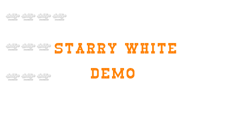 Starry White Demo