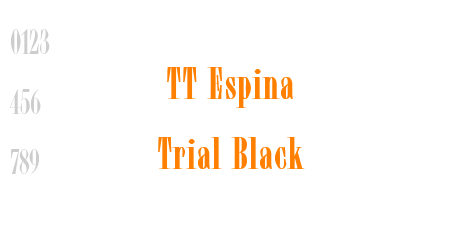 TT Espina Trial Black