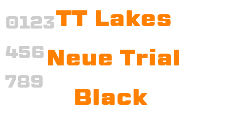 TT Lakes Neue Trial Black