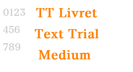 TT Livret Text Trial Medium