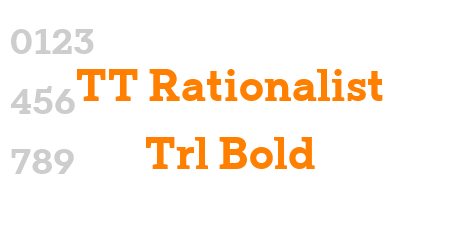 TT Rationalist Trl Bold