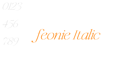 feonie Italic