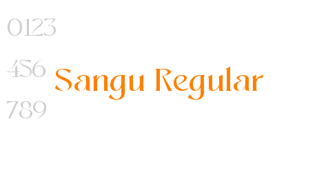Sangu Regular