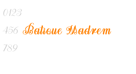 Batique Madrem