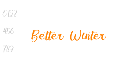 Better Winter