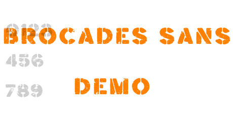 Brocades Sans Demo