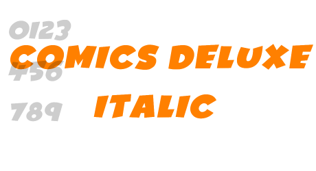 Comics Deluxe Italic