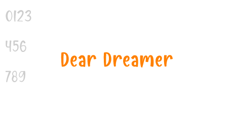Dear Dreamer