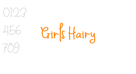 Girls Hairy
