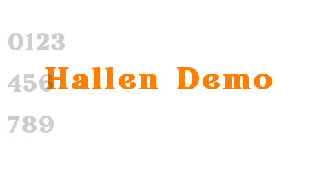 Hallen Demo