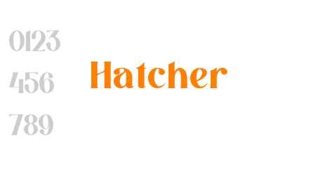 Hatcher