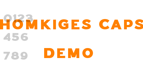Homkiges Caps Demo