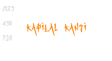 KAPITAL KANJI