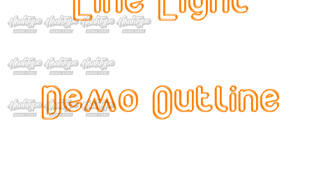 Line Light Demo Outline