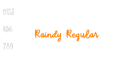 Raindy Regular