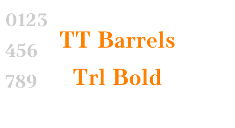 TT Barrels Trl Bold
