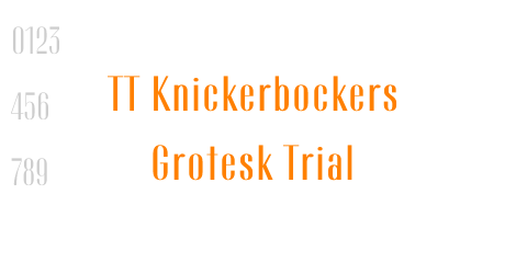 TT Knickerbockers Grotesk Trial