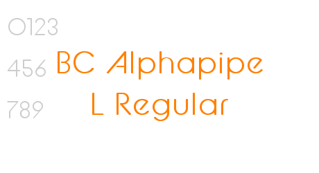 BC Alphapipe L Regular