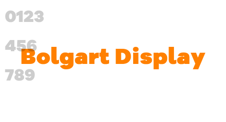 Bolgart Display