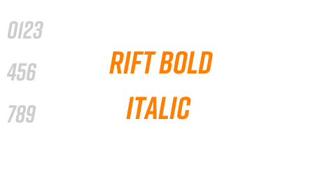 Rift Bold Italic