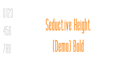 Seductive Height (Demo) Bold
