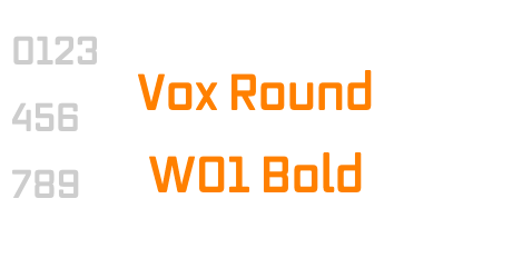 Vox Round W01 Bold
