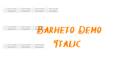 Barheto Demo Italic