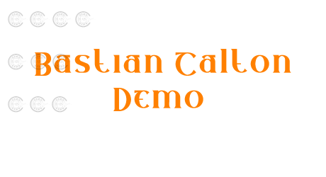 Bastian Calton Demo