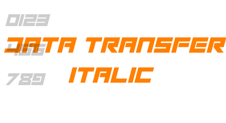Data Transfer Italic
